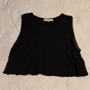 Urban Outfitters Black Muscle Tee